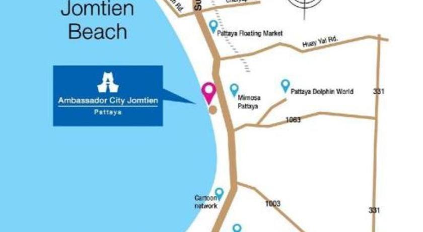 Hotel Ambassador City Jomtien Pattaya - Ocean Wing à Na Chom Thian Extérieur photo